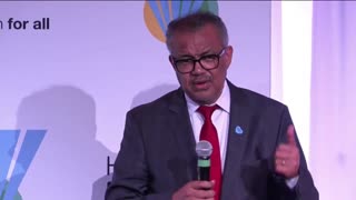 NEW - WHO's Tedros: "I think it's time to be more aggressive in pushing back on anti-vaxxers