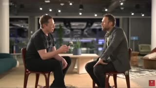 ELON ASKS BBC REPORTER HILARIUS QUESTION