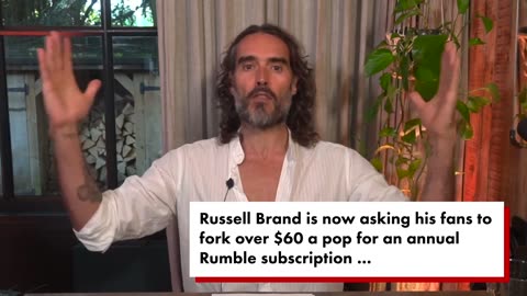 Russell Brand begs fans for financial support, says he's 'victim of a conspiracy to silence him'