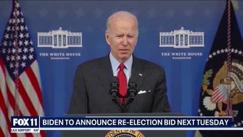 President Joe Biden is expected to announce his Re-election