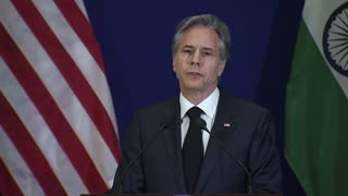 Secretary of State Blinken speaks on brief meeting with Russian FM Lavrov at G20 conference