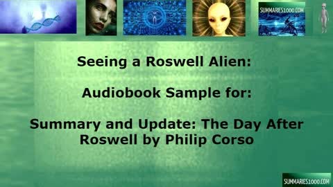 Author Philip Corso views deceased alien from Roswell