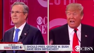 Flashback - Trump on Bush