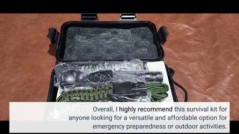 Customer Feedback: Survival Kits, Gift for Men Dad Husband, Emergency Survival Gear and Equipme...