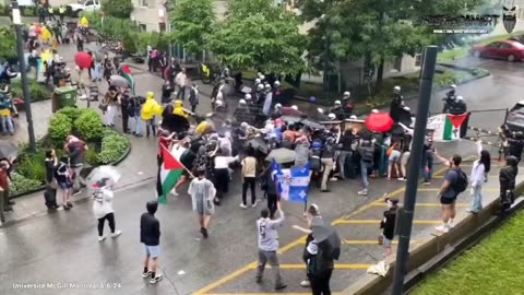 Les Transtifas Pro-Palestine qui occupaient l'université McGill finalement expulsé
