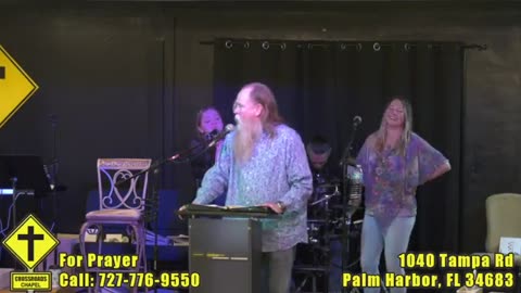 Praise & Worship Music, on Sunday 3/10/2024, at Crossroads Chapel Palm Harbor
