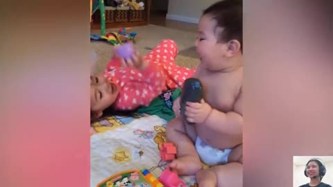 Laugh Riot: Side-Splitting Baby Antics That Guarantee a Good Time! 😆👶 | Watch & Share!