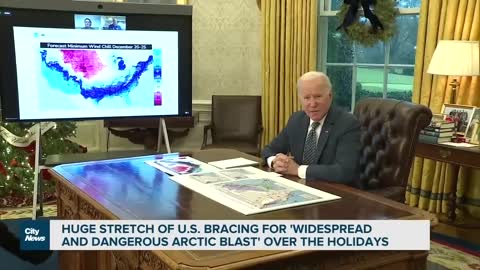 Huge stretch of U.S. preps for dangerous Arctic blast