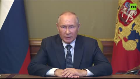 Putin Says “Kiev Regime Has Placed Itself Alongside International Terrorist Organizations”.