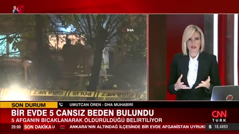 Ankara'da 5 Afgan'ın cansız bedeni bulundu!