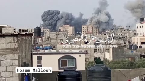 Israel struck Hamas building in Nuseirat, Gaza.