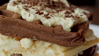 How to make tiramisu waffles