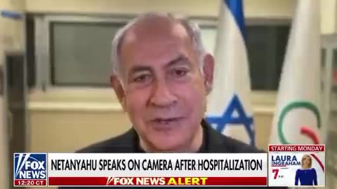 KarliBonnita - Netanyahu speaks on camera after hospitalization