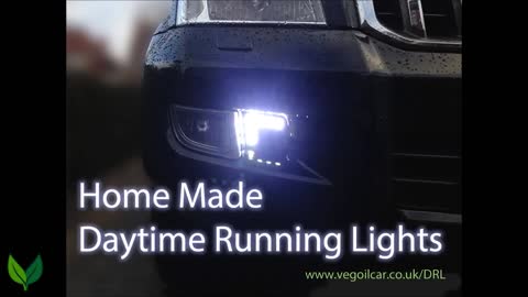 CUSTOM DRLs make daytime running lights yourself - by VOGMAN
