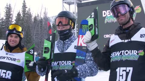Best of_ Colby Stevenson Ski Slopestyle Highlights Video _ Dew Tour Copper 2021