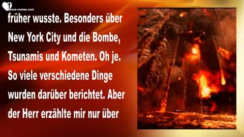 Der kommende Feuersturm, ALLES wird brennen... Hochhäuser, Wälder usw. ❤️ Liebesbrief von Jesus