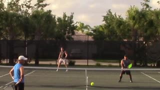 CALLING A VIDEO CHALLENGE ON THE SERVE!