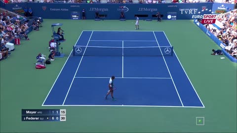 Federer - Mayer | US Open 2015 R1