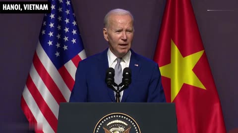 Biden in Vietnam: 'I'm going to go to bed'