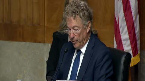 Risky Research Hearing - Dr. Rand Paul's Q&A Part 2