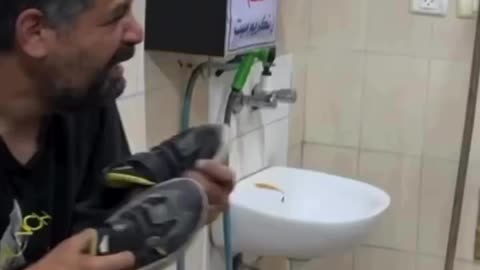 Emotional Video Of Palestinian Father Hugging His Son’s Shoes And Asks For His Cloth