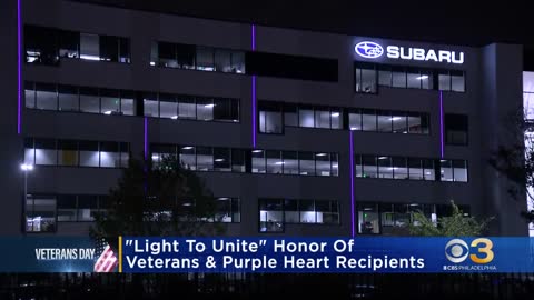 Camden is one of 30 cities to honor Purple Heart medal on Veterans Day