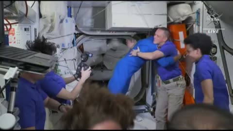 2 NASA astronauts to return home after 6 months on ISS