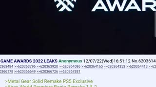 Game awards 2022 leaks