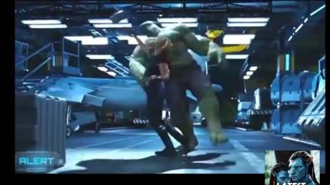 Thor vs Hulk fight