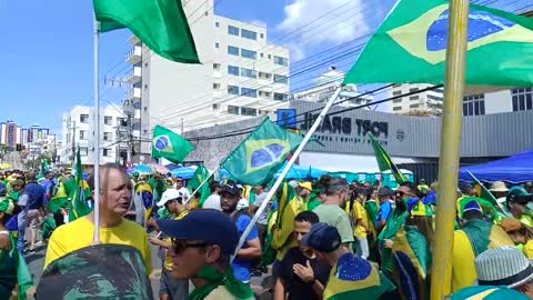 AQUI É FLORIANÓPOLIS 05/11/22 MOBILIZAÇÃO CIVIL CONTRA ELEIÇÃO ILEGITIMA (FRAUDE).