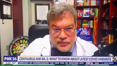⁣Houston’s Dr. Hotez, the Creator of the Corbevax COVID Vaccine Lies