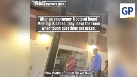 Virginia election officials admitting to fraud on camera