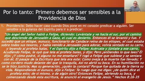 Ejemplos de la agencia de Dios guiándonos.