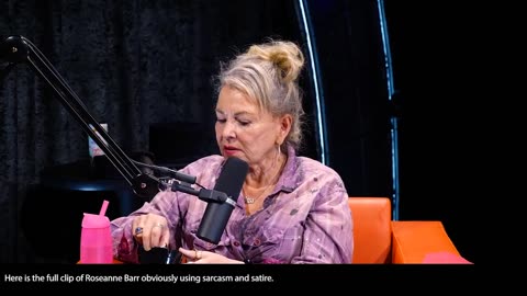 The Complete Roseanne Barr Clip - Context Given