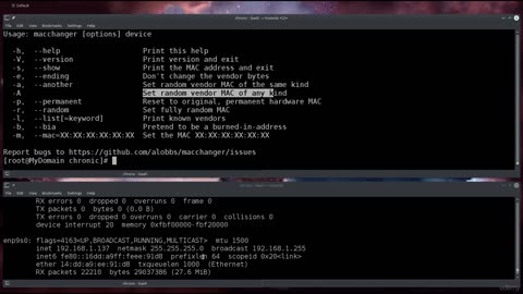 Changing your mac address #tech #science #hacking