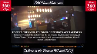 Part 3 of 4 Creamer Confirms Hillary Clinton Was PERSONALLY Involve