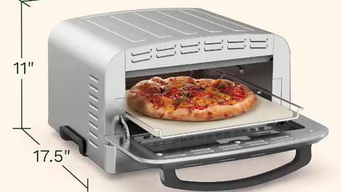 Cuisinart Indoor Pizza Oven – Bake 12” Pizzas in Minutes