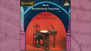 Johann Sebastian Bach | Brandenburg Concertos | Vol. 3 No. 3 G Major