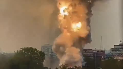 Pyrotechnics warehouse explosion in India