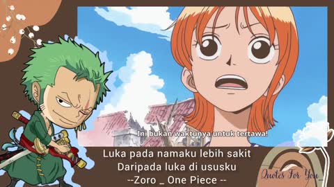 QUOTES ZORO _ Quotes Anime _ One Piece