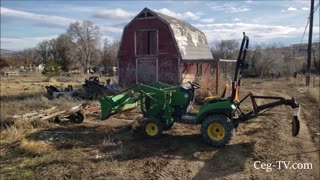 Graham Family Farm: Goat Pen Tractor Work - 2/19/2023