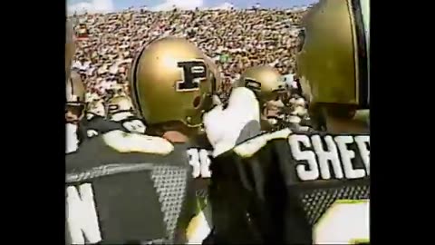 September 18, 1982 - Purdue Prepares for Second Half in Game with Minnesota