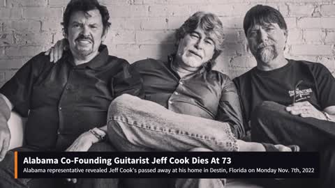 Alabama Co-Founding Guitarist Jeff Cook Dead At 73