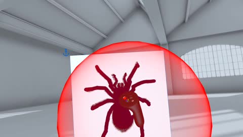 Simple Spider 3D model- gravitysketch