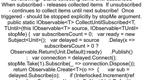 (Rx.Net) Caching the data till an IObserver subscribes
