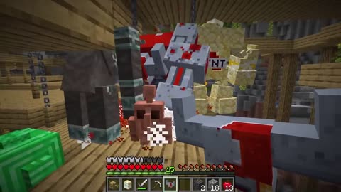 Minecraft but Golems Beat the Game for Me