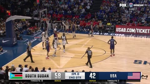 United States vs. South Sudan Full Game Highlights _ USA Basketball Showcase