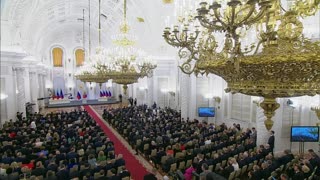 Vladimir Putin hosts a signing ceremony for the annexation of four areas of Ukraine
