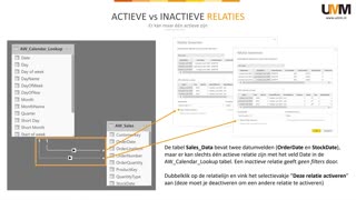 Power BI - Digitaaleon - Les 3 - Datamodel