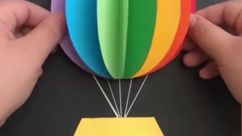 How to Make Kids ds Crafts Paper Air Bloon